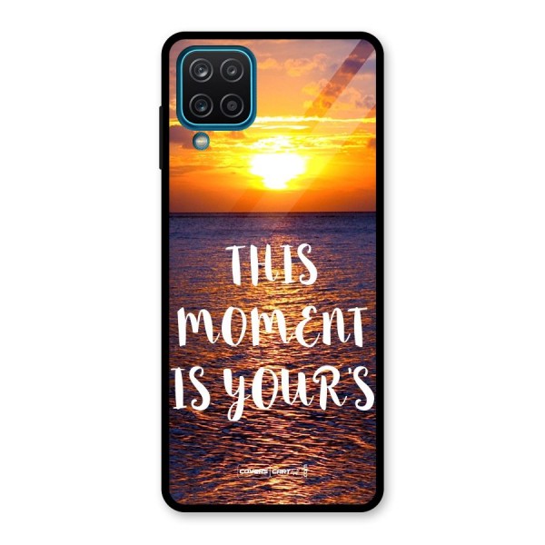 Moments Glass Back Case for Galaxy A12