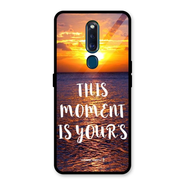 Moments Glass Back Case for Oppo F11 Pro