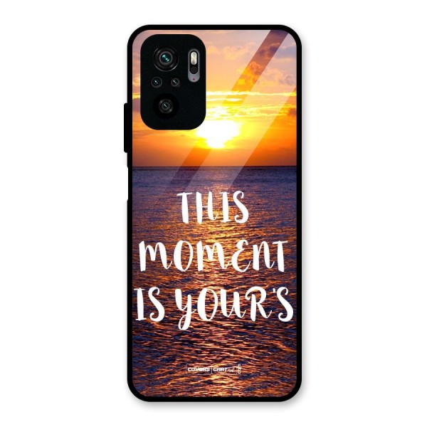 Moments Glass Back Case for Redmi Note 10
