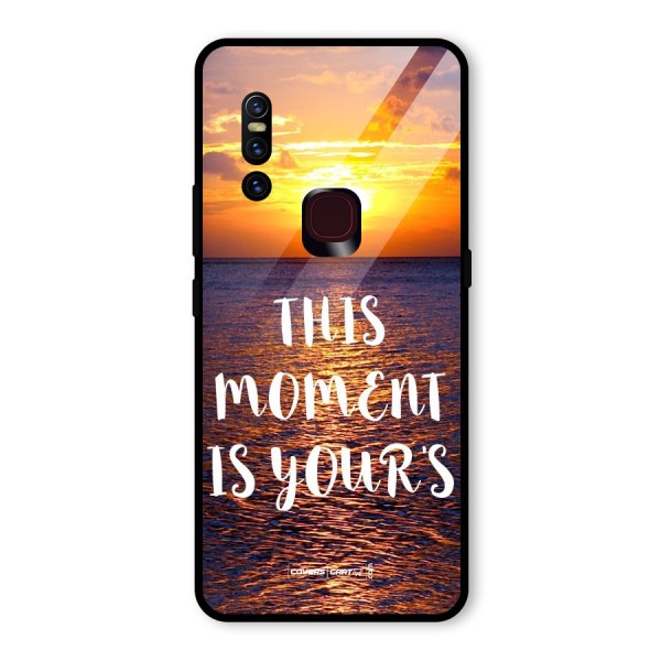 Moments Glass Back Case for Vivo V15