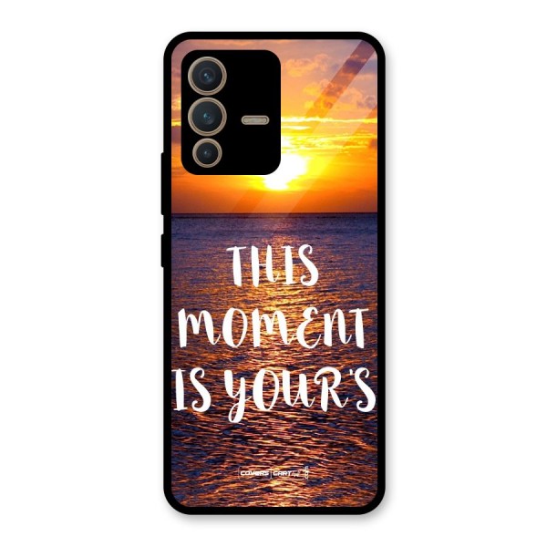 Moments Glass Back Case for Vivo V23 5G