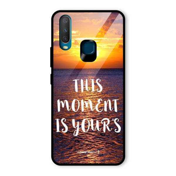 Moments Glass Back Case for Vivo Y12