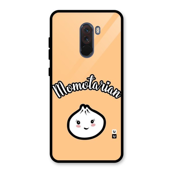 Momotarian Glass Back Case for Poco F1