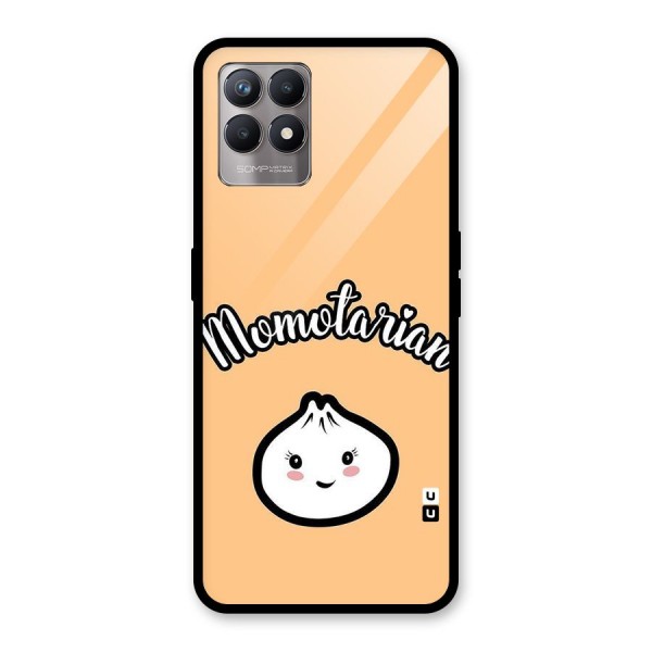 Momotarian Glass Back Case for Realme 8i