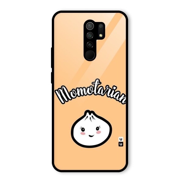 Momotarian Glass Back Case for Redmi 9 Prime