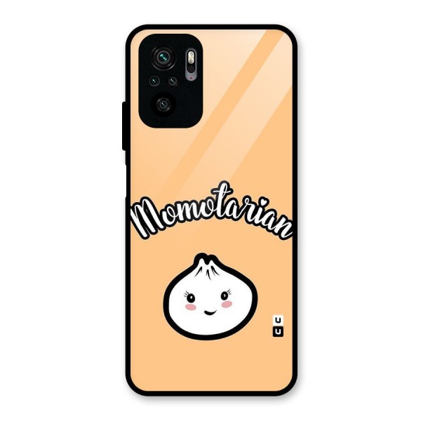 Momotarian Glass Back Case for Redmi Note 10