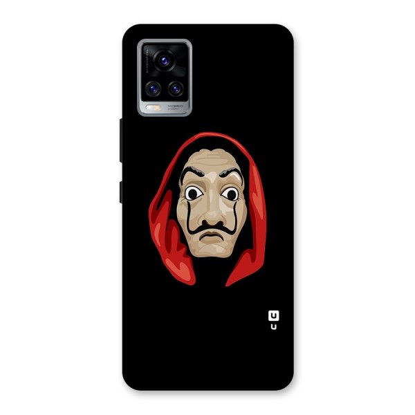 Money Heist Mask Back Case for Vivo V20 Pro