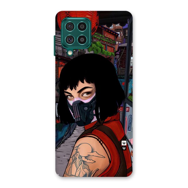 Money Heist Tokyo Mask Back Case for Galaxy F62