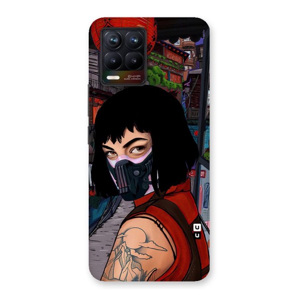 Money Heist Tokyo Mask Back Case for Realme 8