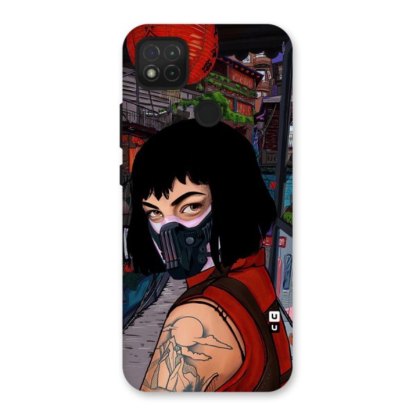 Money Heist Tokyo Mask Back Case for Redmi 9C