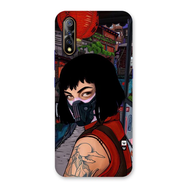 Money Heist Tokyo Mask Back Case for Vivo Z1x