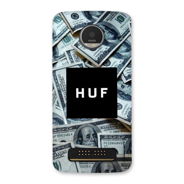 Money Life Back Case for Moto Z Play