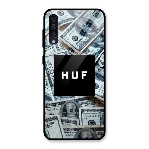 Money Life Glass Back Case for Galaxy A50