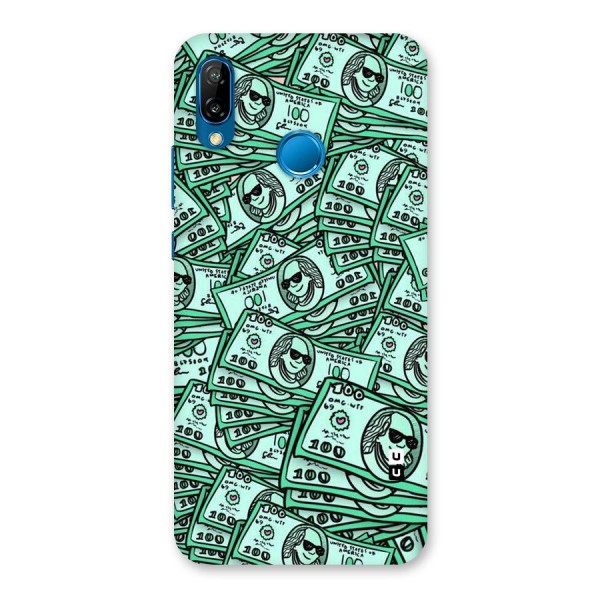 Money Swag Back Case for Huawei P20 Lite