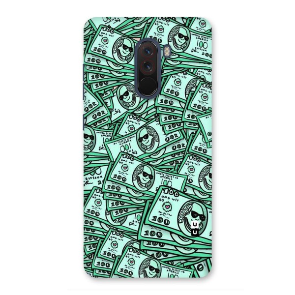 Money Swag Back Case for Poco F1