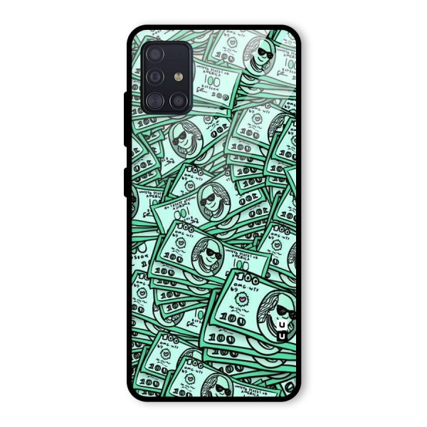 Money Swag Glass Back Case for Galaxy A51