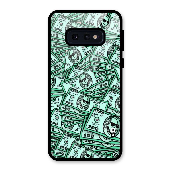 Money Swag Glass Back Case for Galaxy S10e