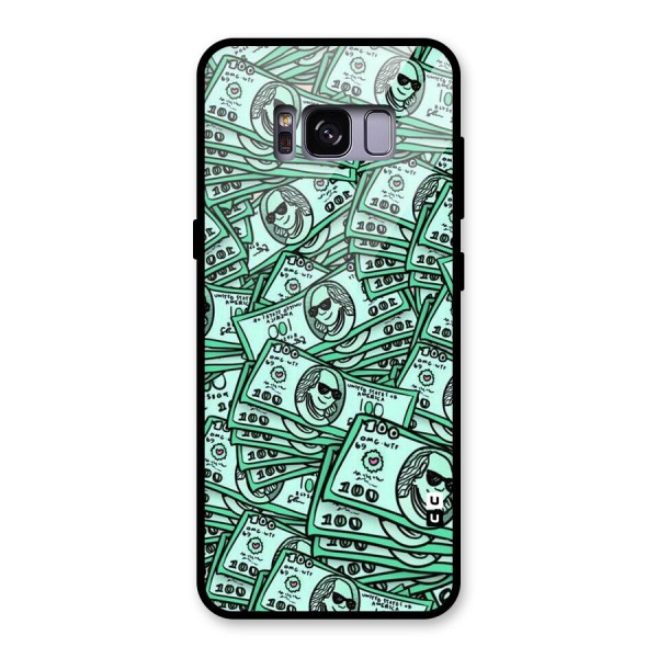 Money Swag Glass Back Case for Galaxy S8