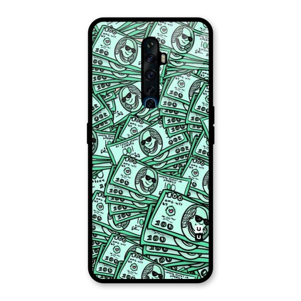 Money Swag Glass Back Case for Oppo Reno2 Z