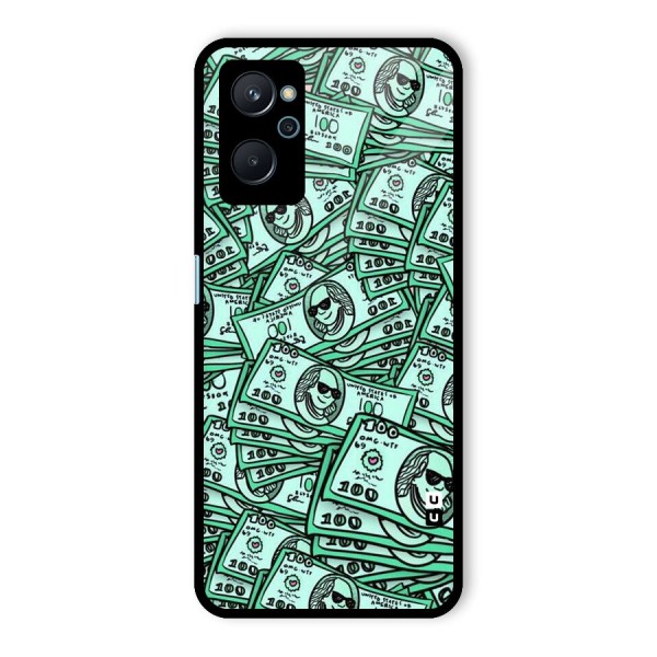 Money Swag Glass Back Case for Realme 9i