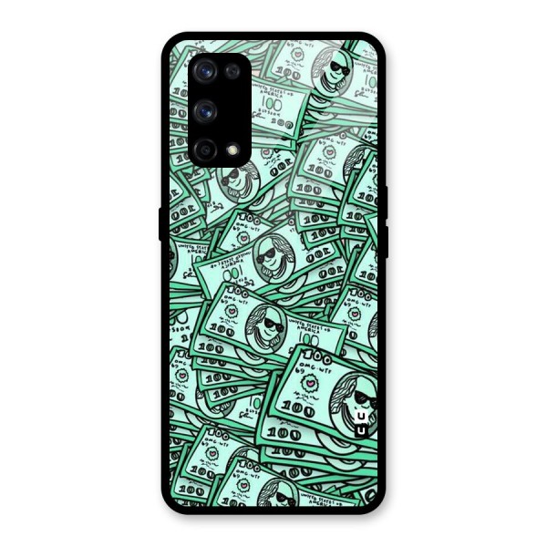 Money Swag Glass Back Case for Realme X7 Pro