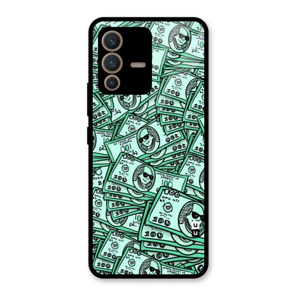 Money Swag Glass Back Case for Vivo V23 5G