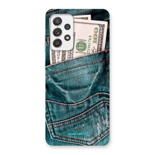 Money in Jeans Back Case for Galaxy A52