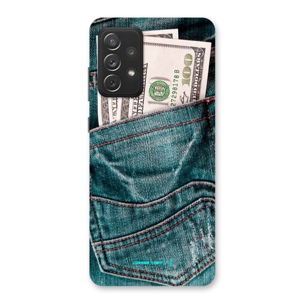 Money in Jeans Back Case for Galaxy A72