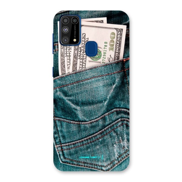 Money in Jeans Back Case for Galaxy F41