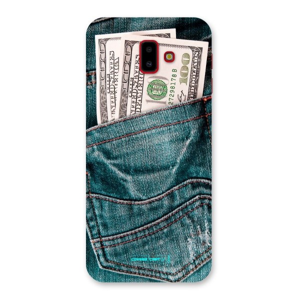 Money in Jeans Back Case for Galaxy J6 Plus