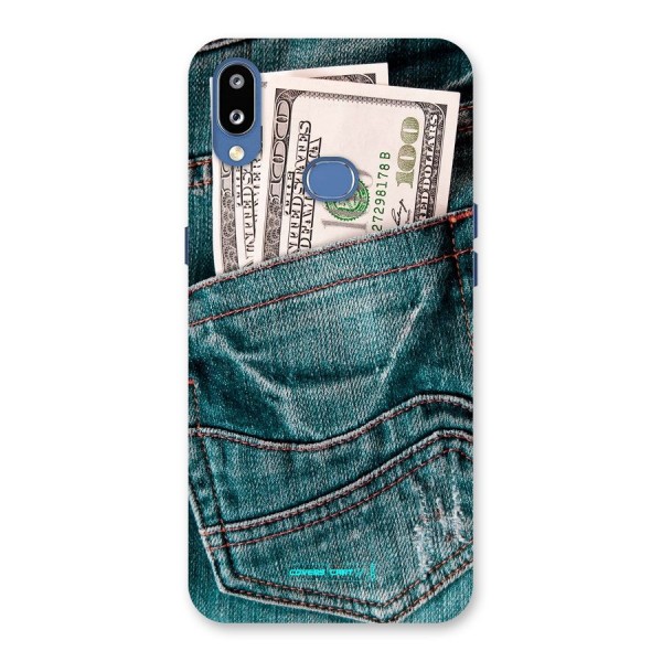 Money in Jeans Back Case for Galaxy M01s