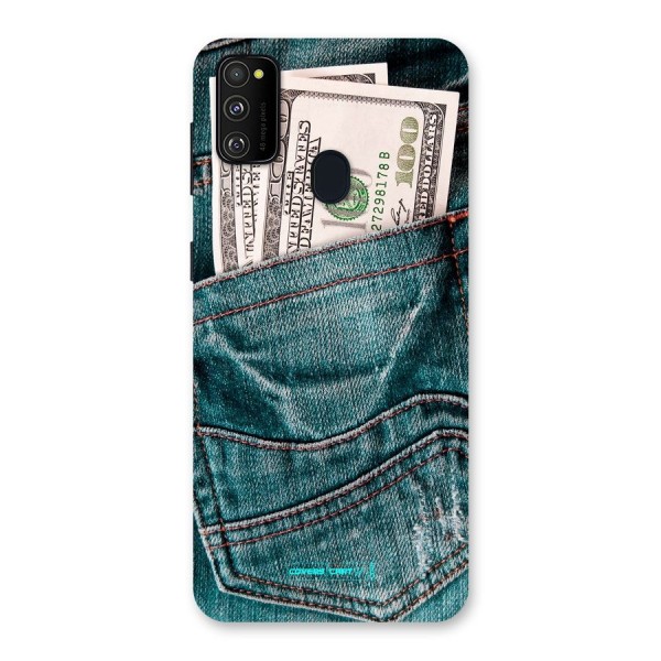 Money in Jeans Back Case for Galaxy M30s