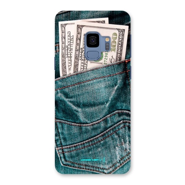 Money in Jeans Back Case for Galaxy S9