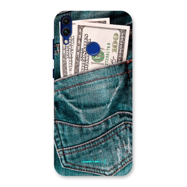 Money in Jeans Back Case for Honor 8C