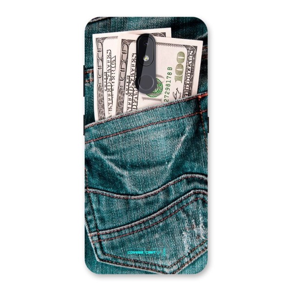 Money in Jeans Back Case for Nokia 3.2