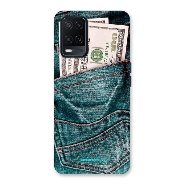 Money in Jeans Back Case for Oppo A54