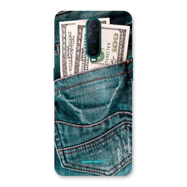 Money in Jeans Back Case for Oppo R17 Pro