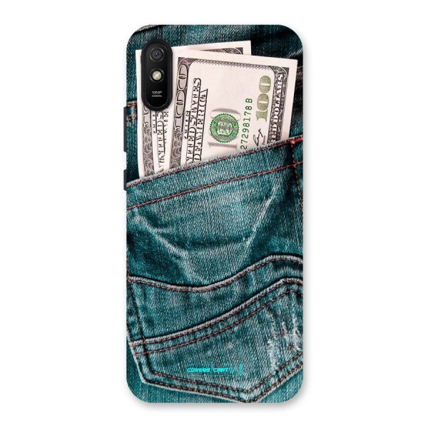 Money in Jeans Back Case for Redmi 9i