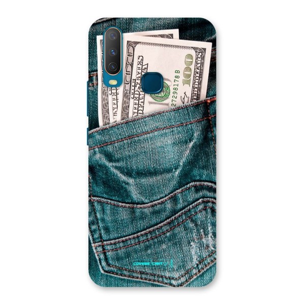 Money in Jeans Back Case for Vivo U10