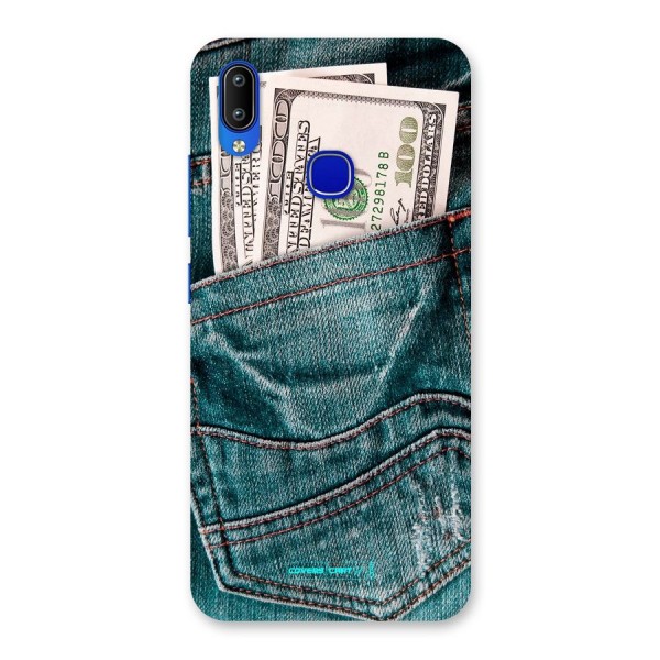 Money in Jeans Back Case for Vivo Y91