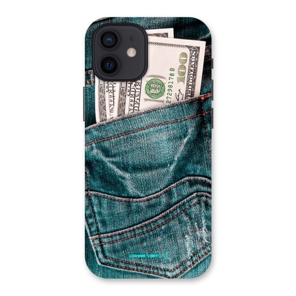 Money in Jeans Back Case for iPhone 12