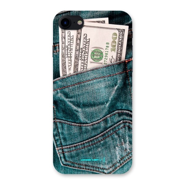 Money in Jeans Back Case for iPhone SE 2020