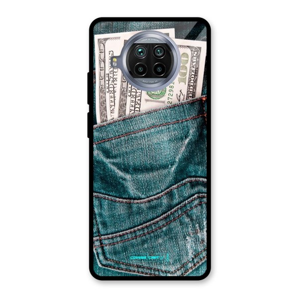 Money in Jeans Glass Back Case for Mi 10i