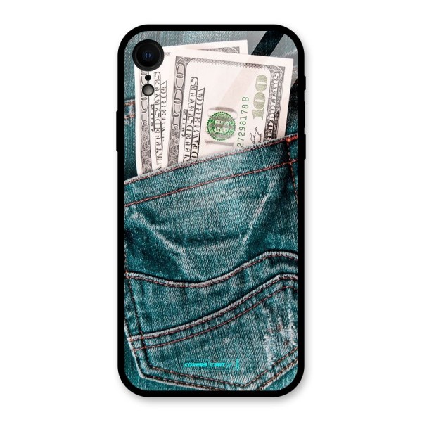 Money in Jeans Glass Back Case for XR