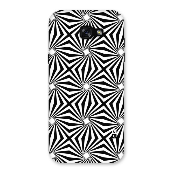 Monochromatic Swirls Back Case for Galaxy A7 (2017)