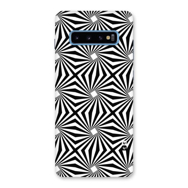 Monochromatic Swirls Back Case for Galaxy S10 Plus