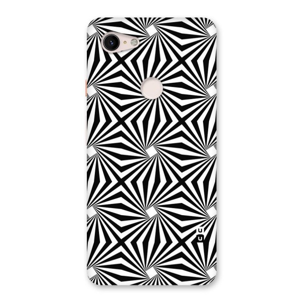 Monochromatic Swirls Back Case for Google Pixel 3 XL