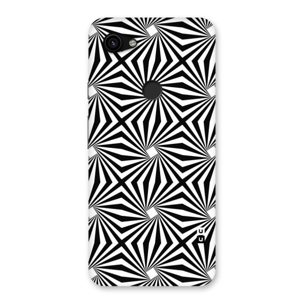 Monochromatic Swirls Back Case for Google Pixel 3a XL