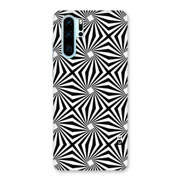 Monochromatic Swirls Back Case for Huawei P30 Pro