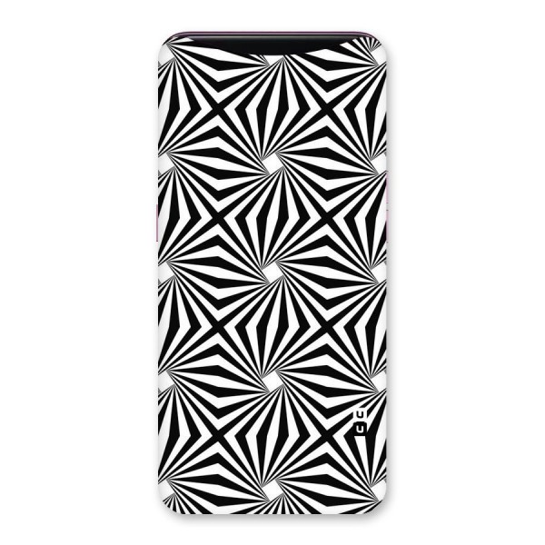 Monochromatic Swirls Back Case for Oppo Find X